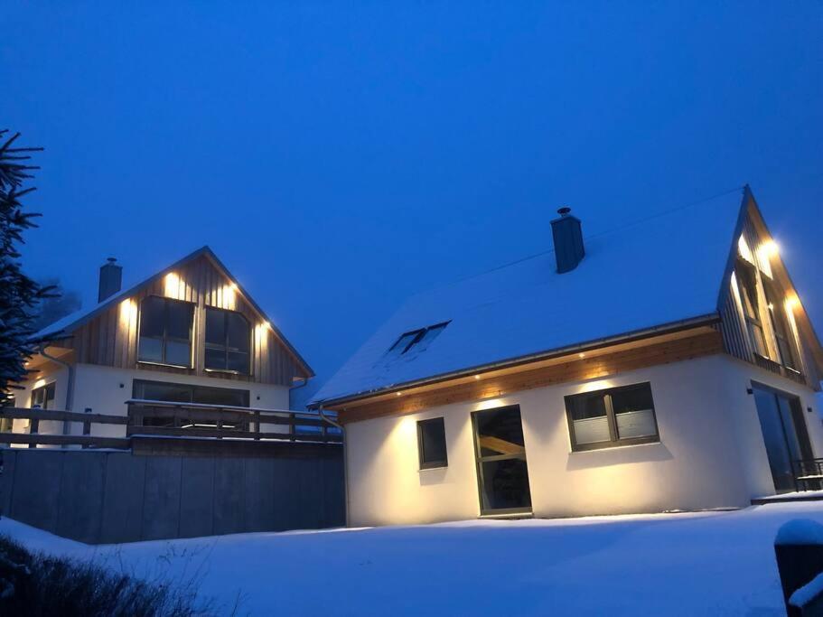 Ferienhaus Mountain View Six50 Mit Sauna Und Kamin In St. Andreasberg ザンクト・アンドレーアスベルク エクステリア 写真