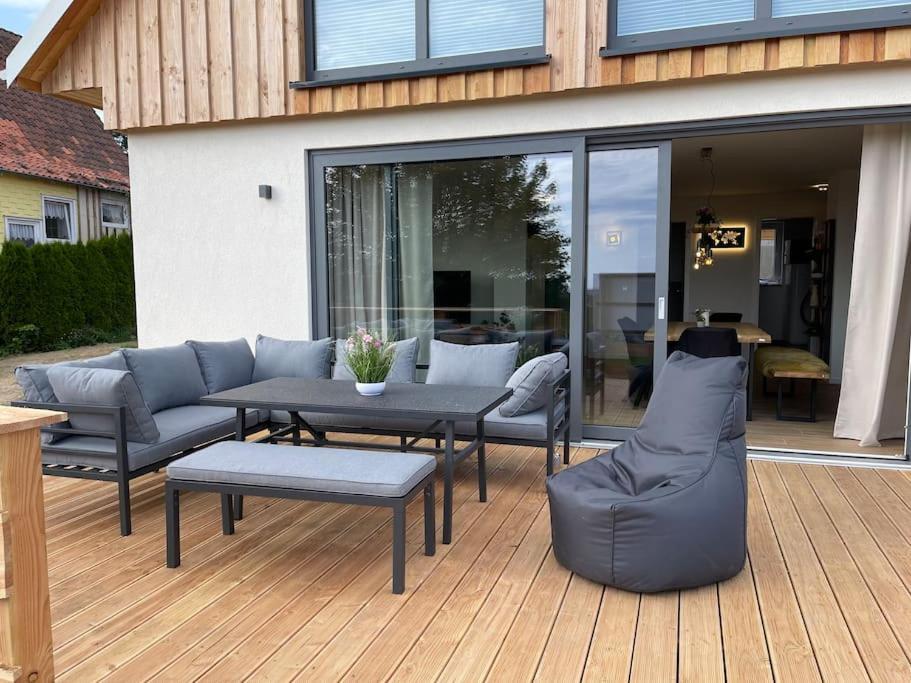 Ferienhaus Mountain View Six50 Mit Sauna Und Kamin In St. Andreasberg ザンクト・アンドレーアスベルク エクステリア 写真